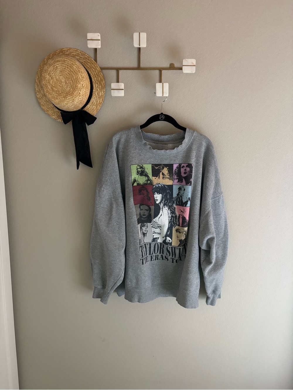 Taylor Swift Grey Eras Crewneck 3XL